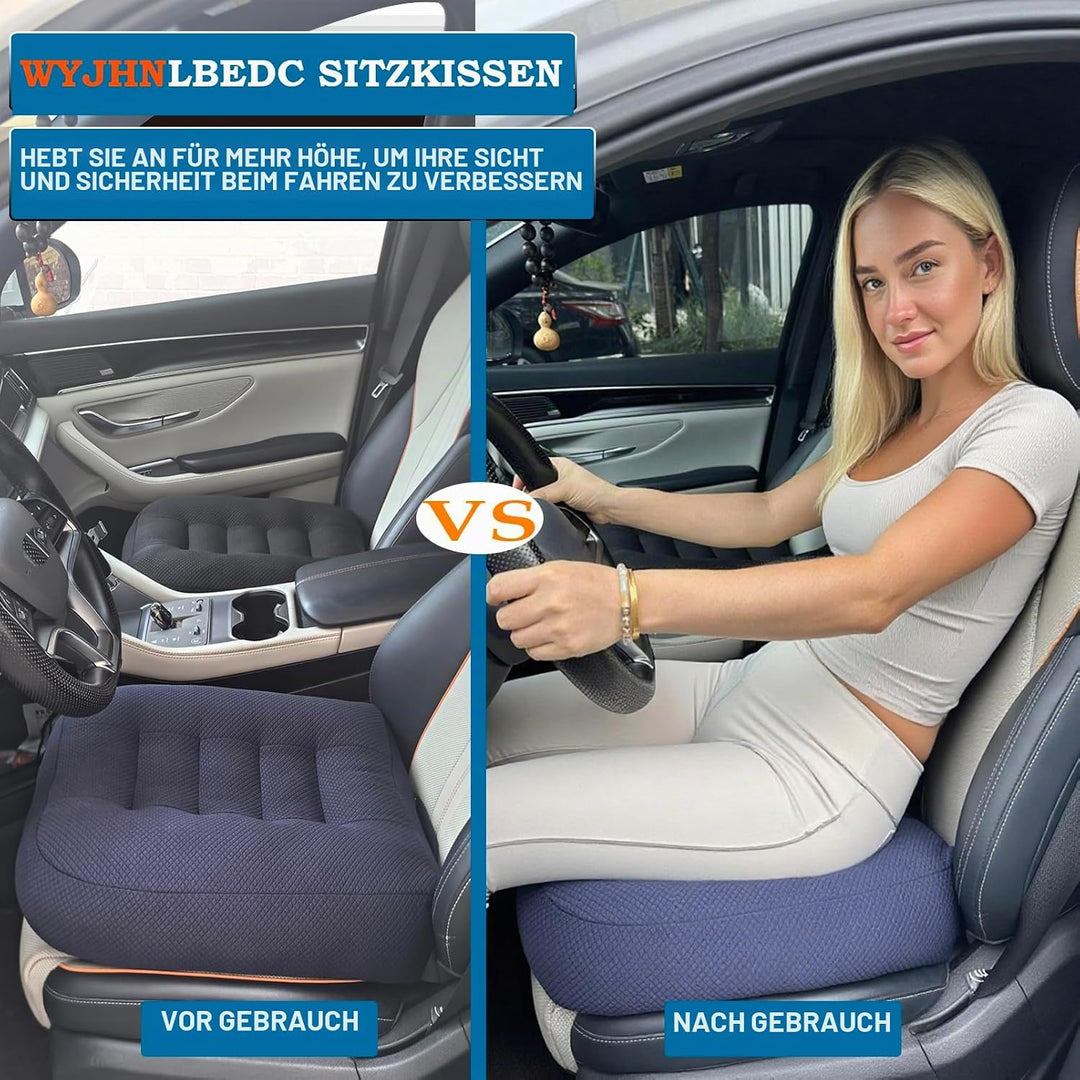 WYJHNLBEDC Sitzerhöhung Auto Erwachsene, Orthopädisches Sitzkissen/Stuhlkissen Bürostuhl 40x40cm, Er