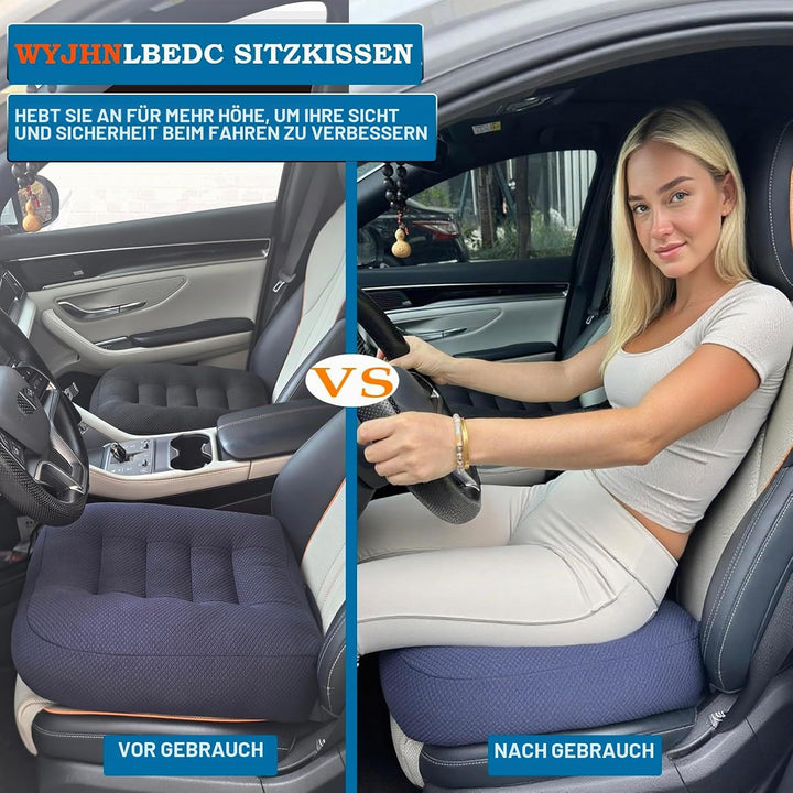 WYJHNLBEDC Sitzerhöhung Auto Erwachsene, Orthopädisches Sitzkissen/Stuhlkissen Bürostuhl 40x40cm, Er