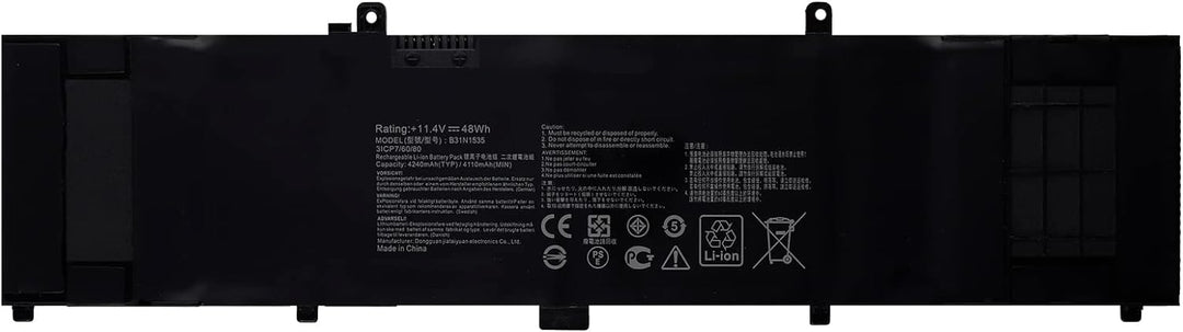 SwarKing Ersatz Akku Kompatibel mit B31N1535 Asus ZenBook UX310 UX310UA UX310UA-1A UX310UA-1C UX310U