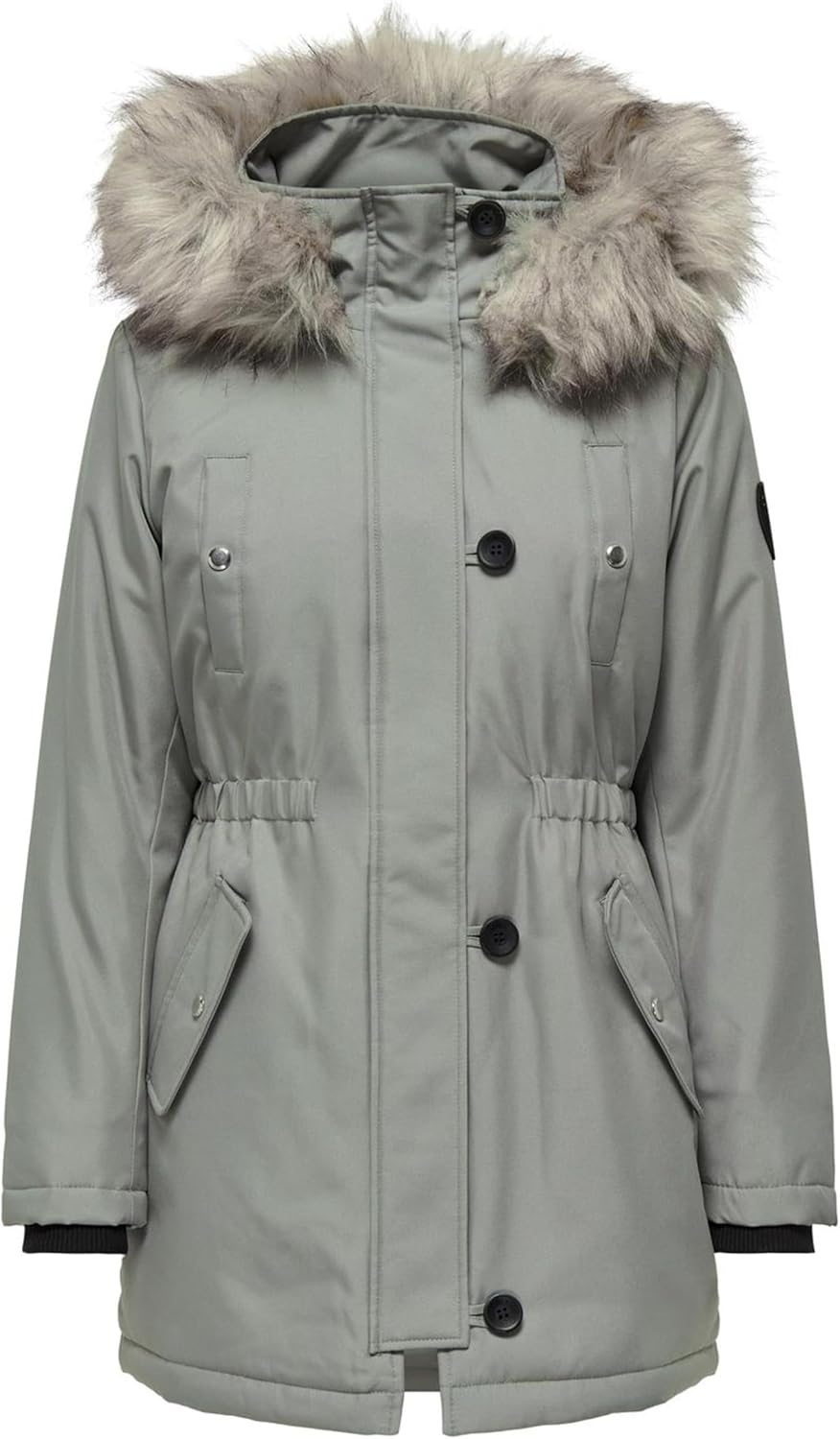 ONLY Female Langer Parka ONLIRIS Langer Parka XS Shadow, XS Shadow