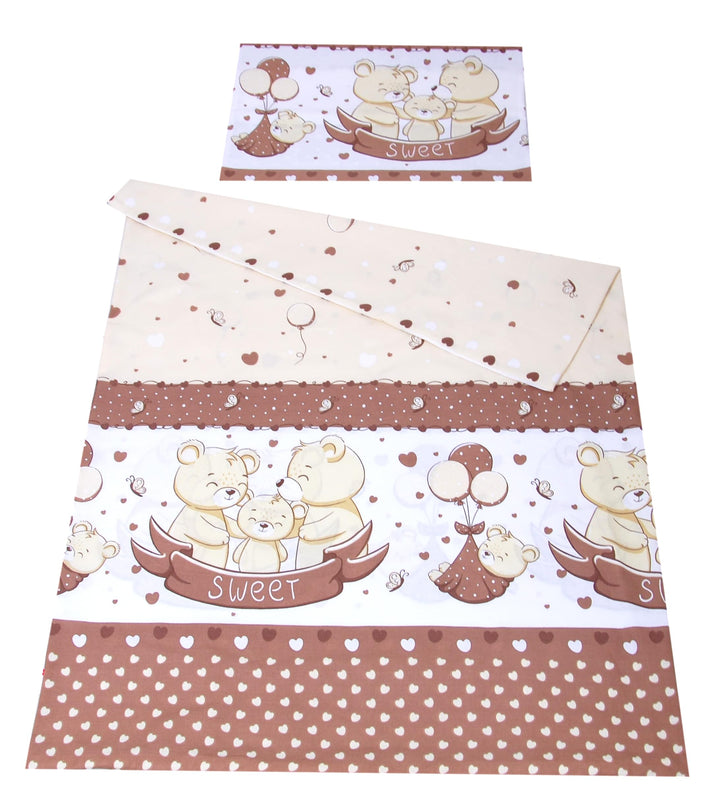 Babylux Bettwäsche Bezug 2 TLG. 100 x 135 cm / 90 x 120 cm Kinderbettwäsche Bettwäsche Kind Bettset
