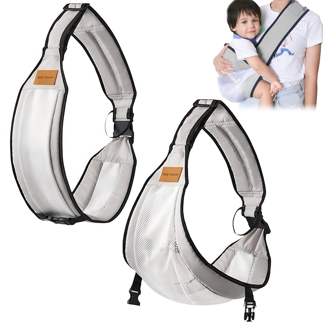 Babytragetuch,Kleinkind Trage Seitlich,Babytrage Seitlich,Verstellbare Schulter Babytrage,Multifunkt