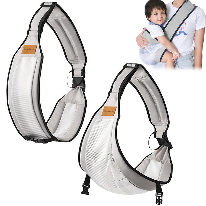 Babytragetuch,Kleinkind Trage Seitlich,Babytrage Seitlich,Verstellbare Schulter Babytrage,Multifunkt
