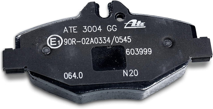 ATE Bremsenset Vorderachse inkl. Bremsscheiben vorne Ø 295 mm belüftet und Bremsbeläge vorne + Versc