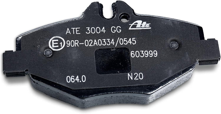 ATE Bremsenset Vorderachse inkl. Bremsscheiben vorne Ø 295 mm belüftet und Bremsbeläge vorne + Versc