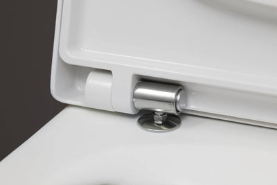 Duravit WC-Sitz ME by Starck Compact, Toilettendeckel mit Absenkautomatik, Klodeckel aus Urea-Duropl