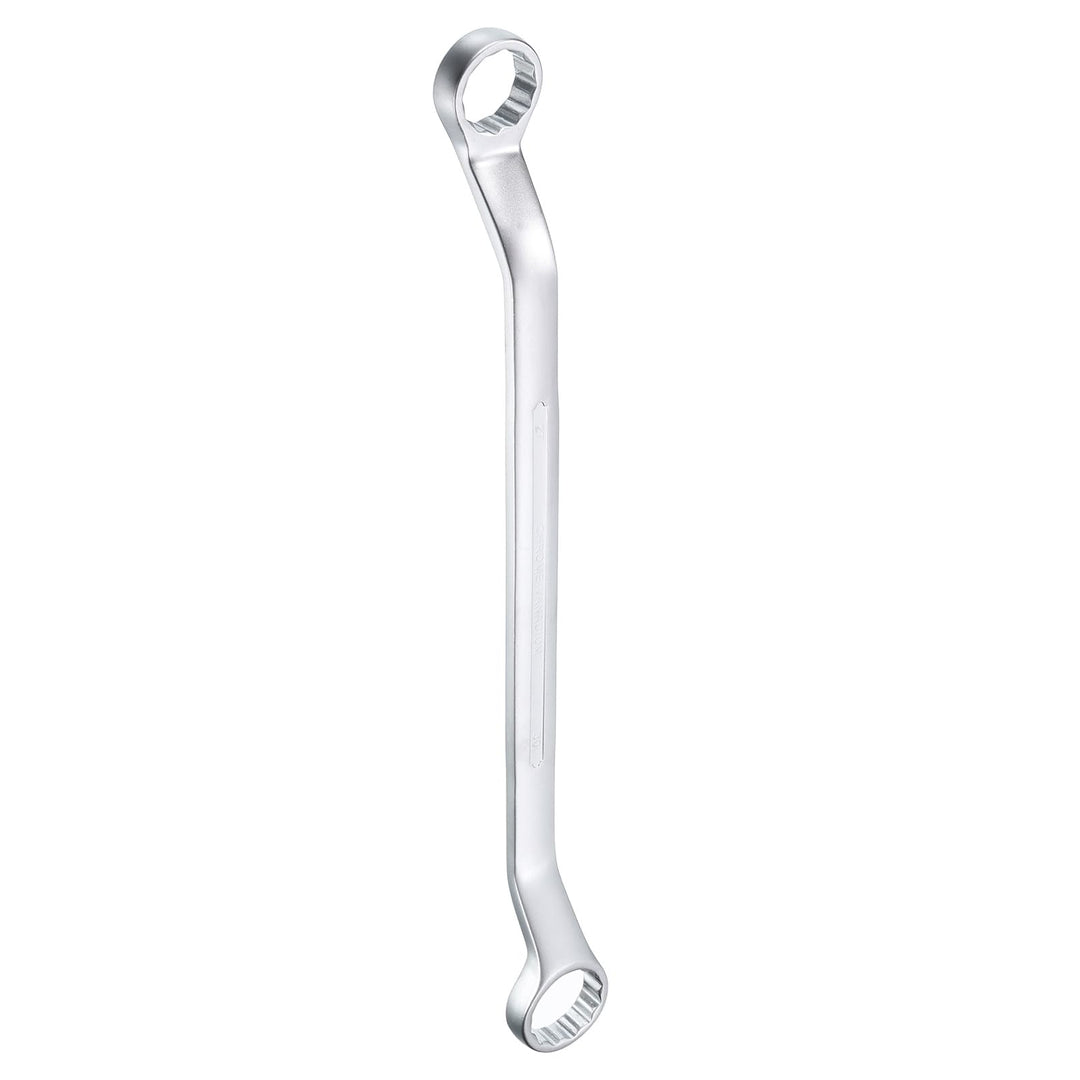QUARKZMAN 45 Grad Offset Doppel-Ringschlüssel 27 mm x 30 mm, 12-Punkt-Metrischer CR-V-Doppelringschl