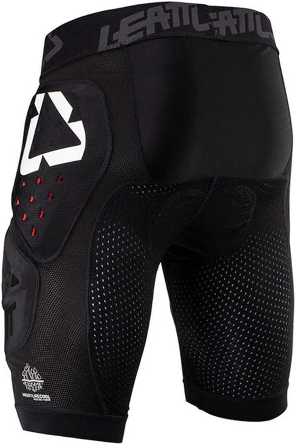 Leatt Le Shorts Impact 3df 4.0 Vous Offre UNE Protection Haut de Gamme Avec un Rembourrage Siège Dou