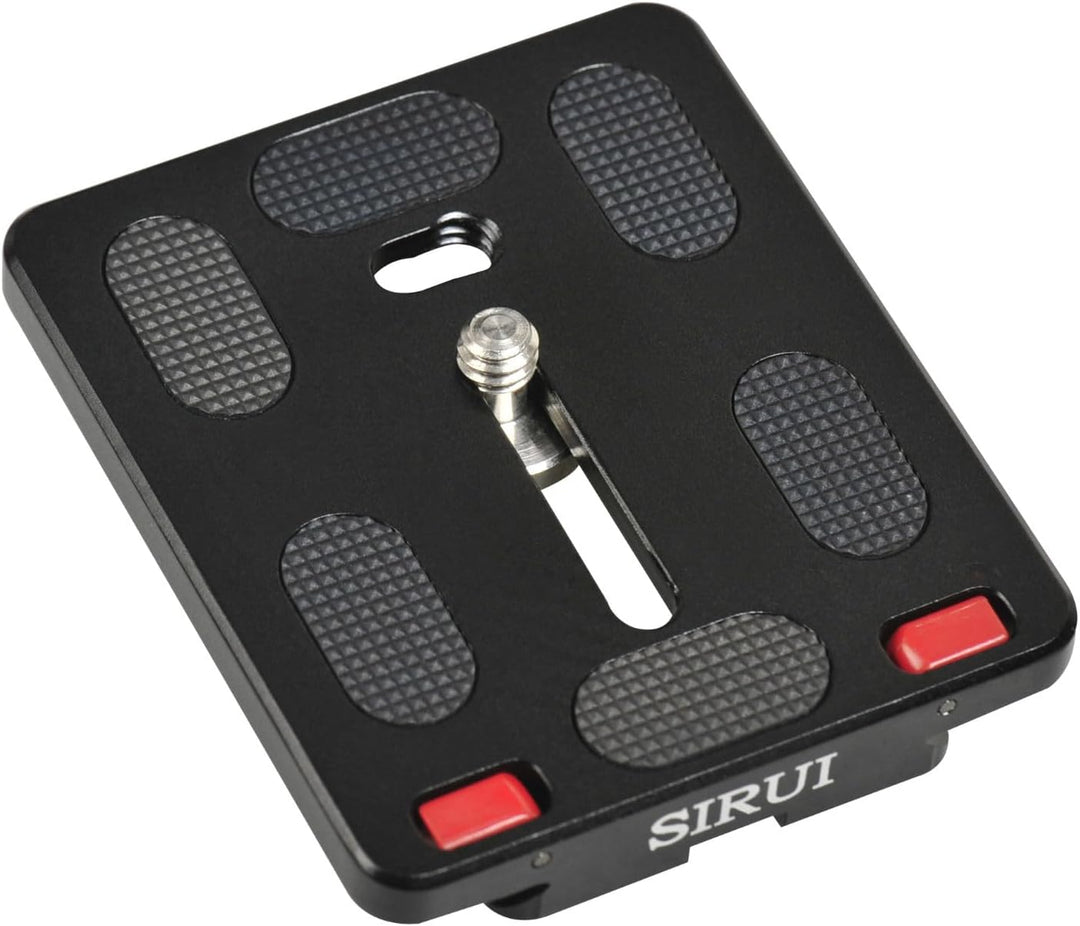 SIRUI TY-70-2 Schnellwechselplatte (Alu, 1/4", 60x70mm, 60.3g, Sliding Stopper, für SIRUI und Arca-S