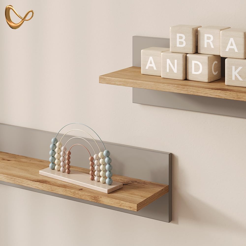 Livinity Wandregal Mailo, Cashmere/Artisan, 70 x 20 cmzur strukturierten Speicherung von Spielen und