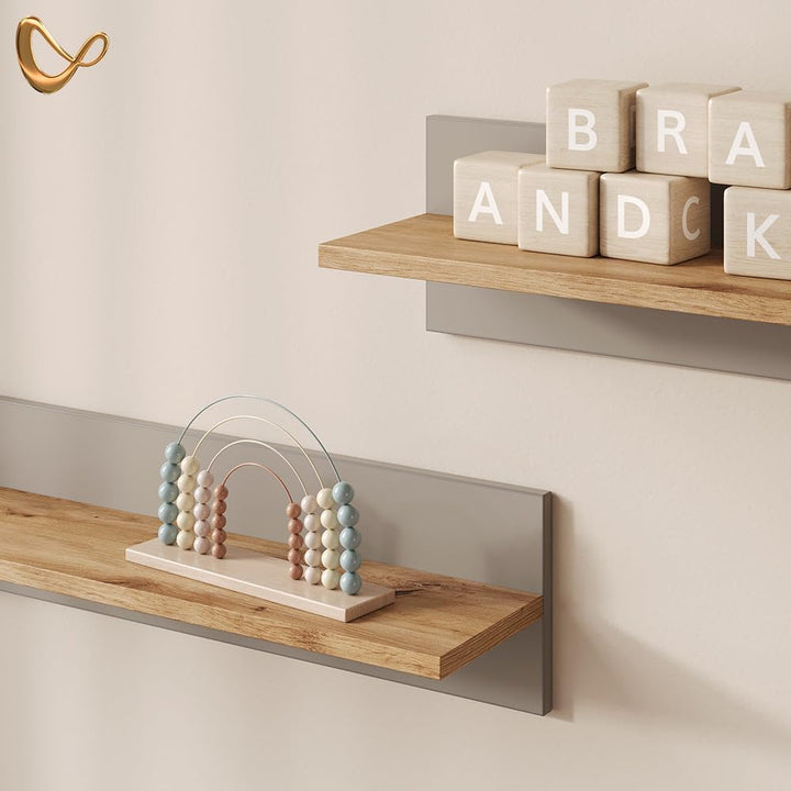 Livinity Wandregal Mailo, Cashmere/Artisan, 70 x 20 cmzur strukturierten Speicherung von Spielen und