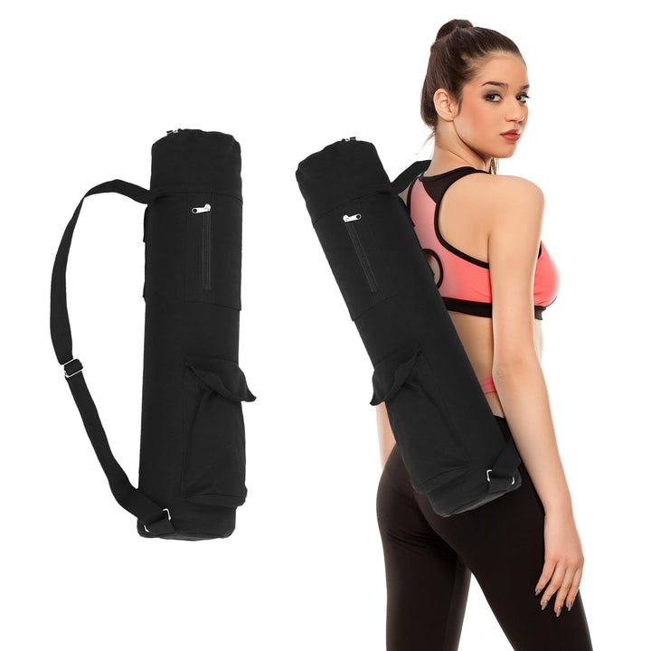 Yoga-Pad-Tasche, Segeltuch-Yogamatten-Aufbewahrungstasche, Multifunktionale Yoga-Tasche, Yoga-Trager