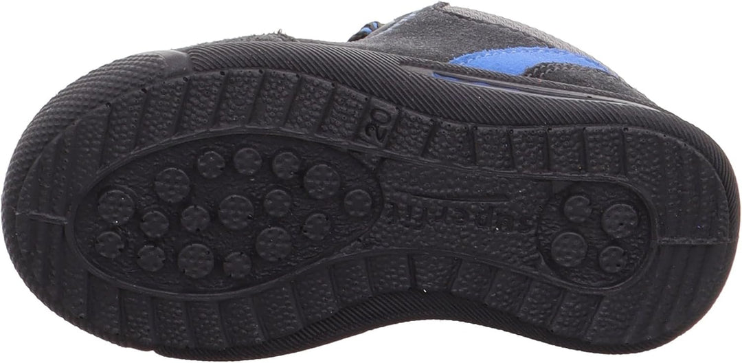 Superfit Baby - Jungen Avrile Mini Lauflernschuhe 23 EU Schmal Grau Hellblau 2000, 23 EU Schmal Grau