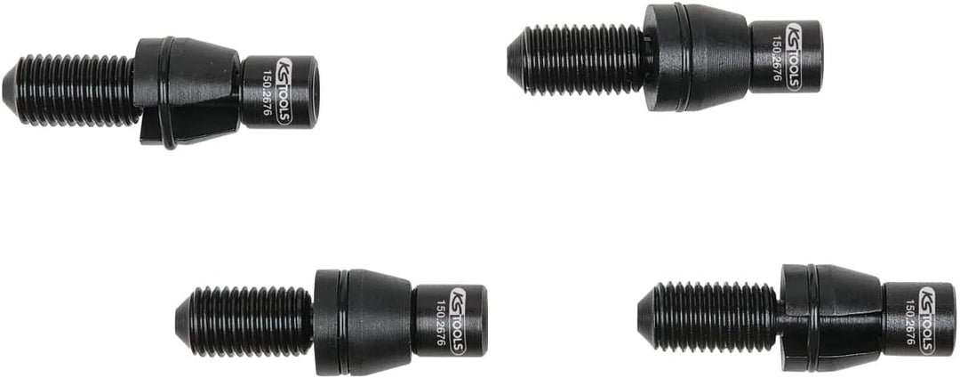 KS Tools 150.2675 VAG Fixierbolzen-Satz für Hilfsrahmen M12 x 1,5, 4-tlg.