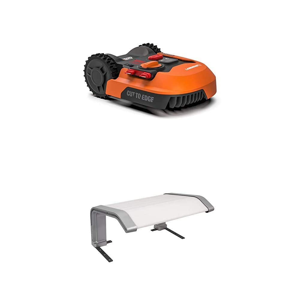 WORX Landroid M WR143E Mähroboter/Akkurasenmäher für Gärten bis 1000 qm/Selbstfahrender Rasenmäher f