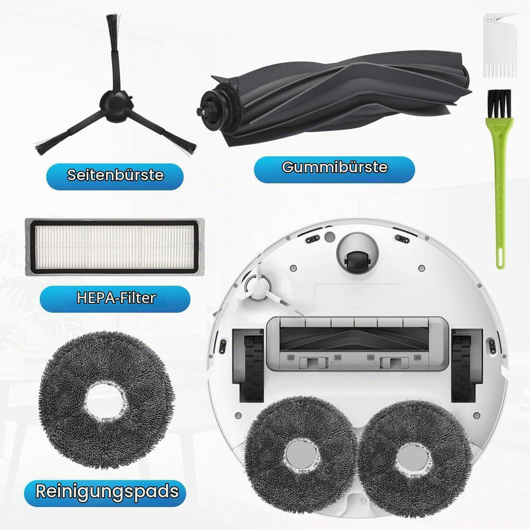 Zubehör für Dreame L10 Prime | L10s Plus | L10s Pro Gen2/Gen3 | L10s Pro Saugroboter, Zubehörset mit