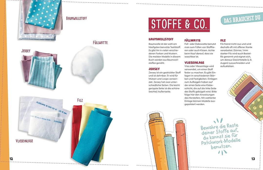 Näh mit! Die Kindernähschule: Kindgerechte Modelle für die Nähmaschine. Die Neuausgabe des Bestselle