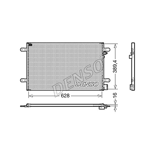 Kondensator, Klimaanlage DENSO DCN02037