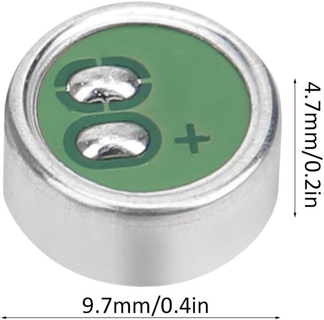 10 Stück Mini-Mikrofon 10 Stück Elektret-Mikrofon Silber für Bühnenauftritte