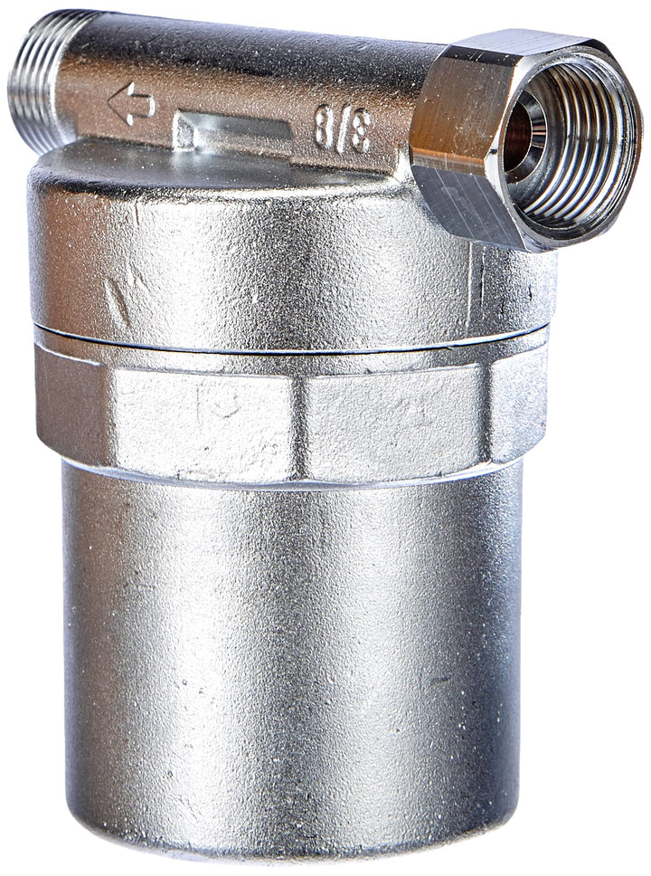 Caleffi Wasserschlagdämpfer Messing, verchromt Überwurfmutter 3/8" IG x 3/8" AG 525130