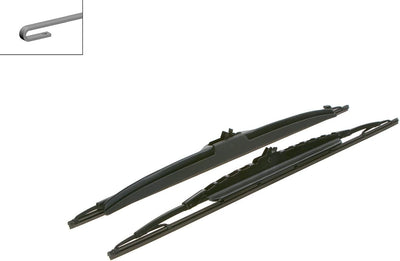 Bosch Scheibenwischer Twin Spoiler 367S, Länge: 600mm/625mm – Set für Frontscheibe