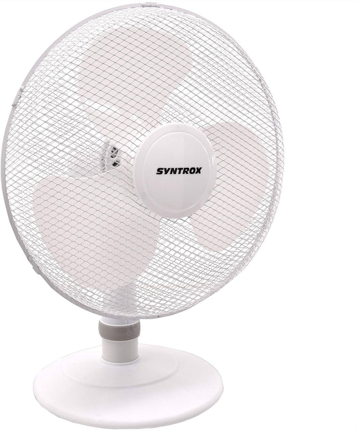 Syntrox Germany VT-44W-W 3 in 1 Ventilator Standventilator + Wandventilator + Tischventilator mit Os