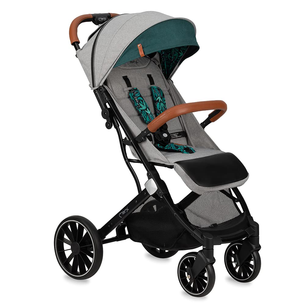 MoMi ESTELLE DAKAR Kinderwagen ab 6. Monat (bis 22 kg), klappbarer Buggy mit 5-Punkt-Sicherheitsgurt