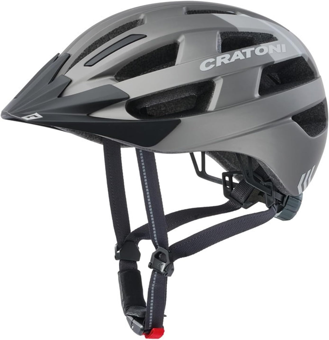 Winora Unisex – Erwachsene Cratoni Velo-X (City) Helme, Anthrazit Matt, M/L