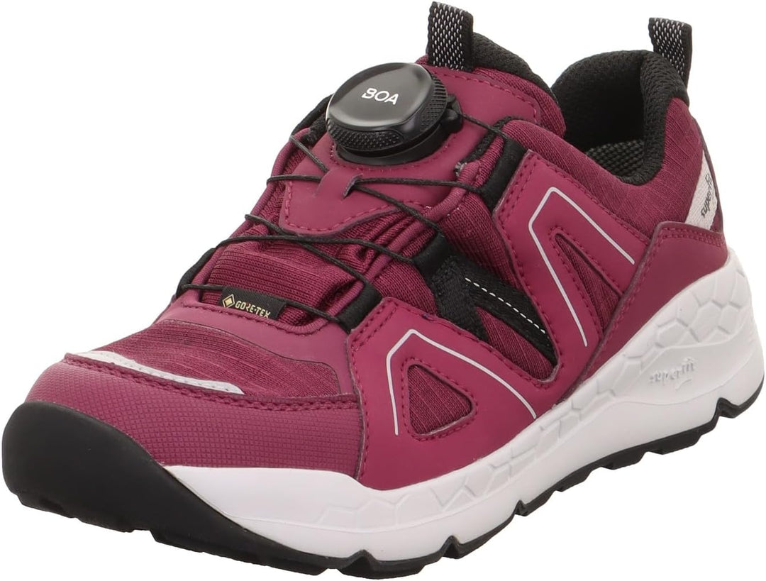 Superfit Mädchen Free Ride Sneaker 31 EU Rot Schwarz 5000, 31 EU Rot Schwarz 5000
