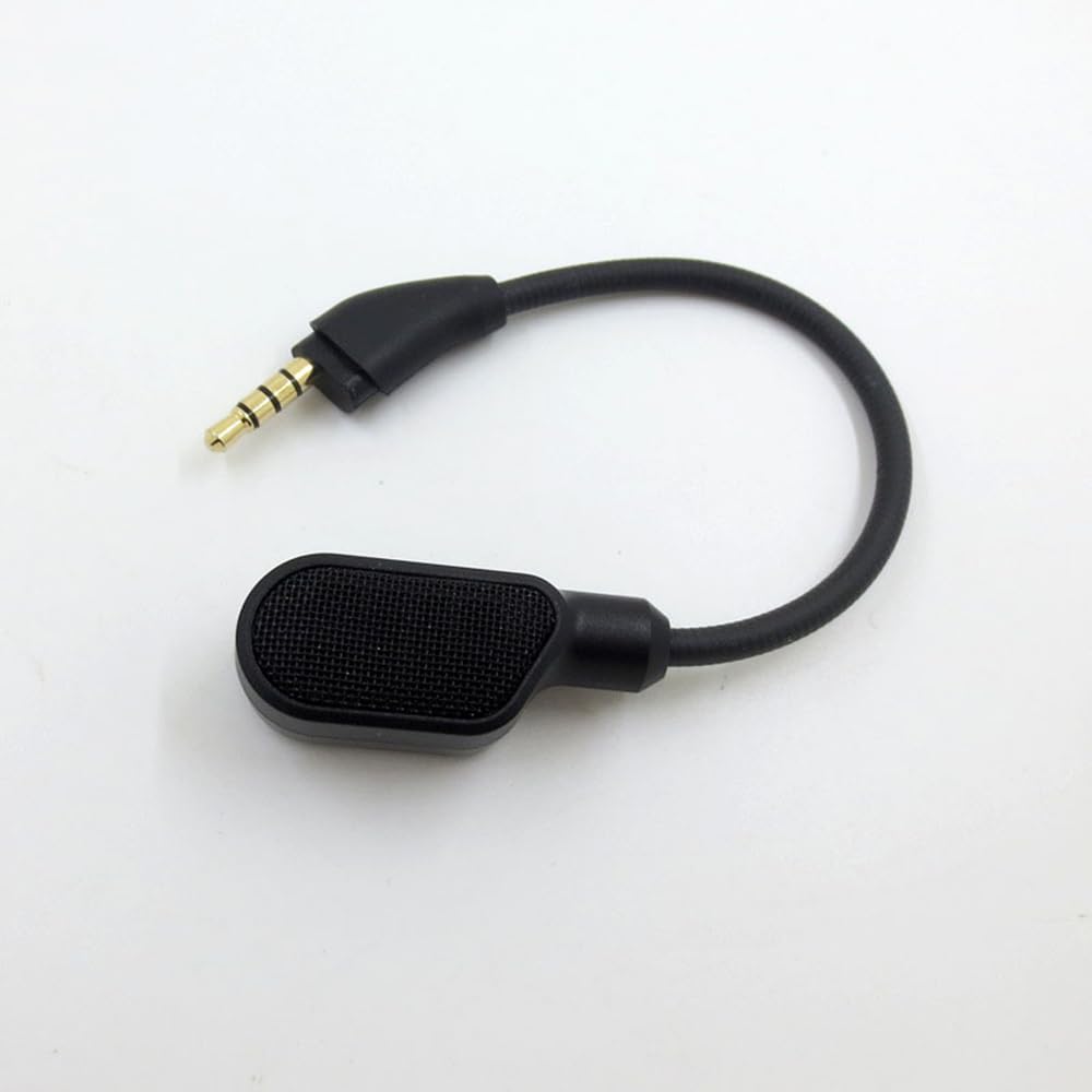 Cloud III Mikrofon,Mic Ersatz abnehmbar 3.5 mm Game Boom Geräuschunterdrückung Mikrofon mit LED-Anze