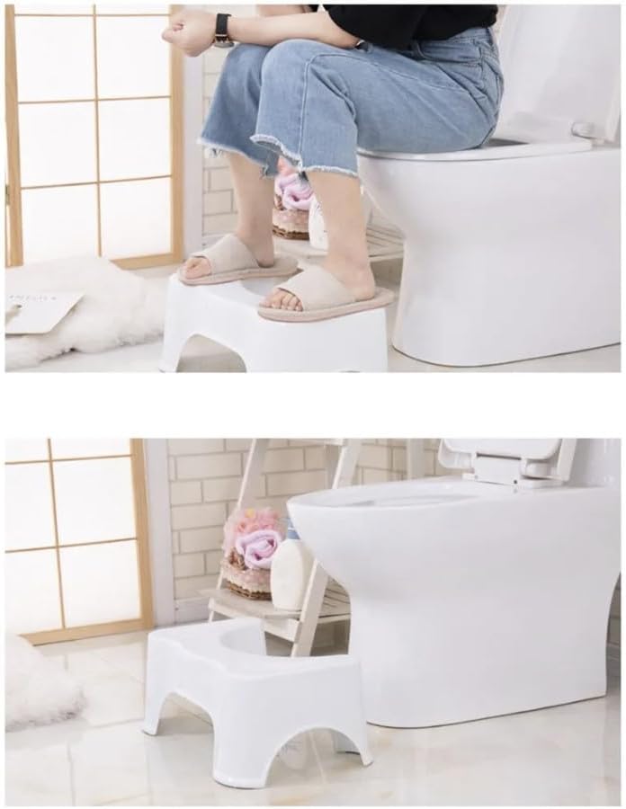 Ruhhy Toilettenhocker Erwachsene Hilfe gegen Verstopfung Hämorrhoiden Kloh WC Hocker 21852