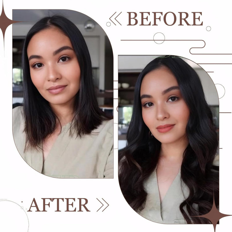 Hetto Echthaar Extensions Clip in Remy Clip in Extensions Echthaar Voller Kopf Extensions Clip in Ha