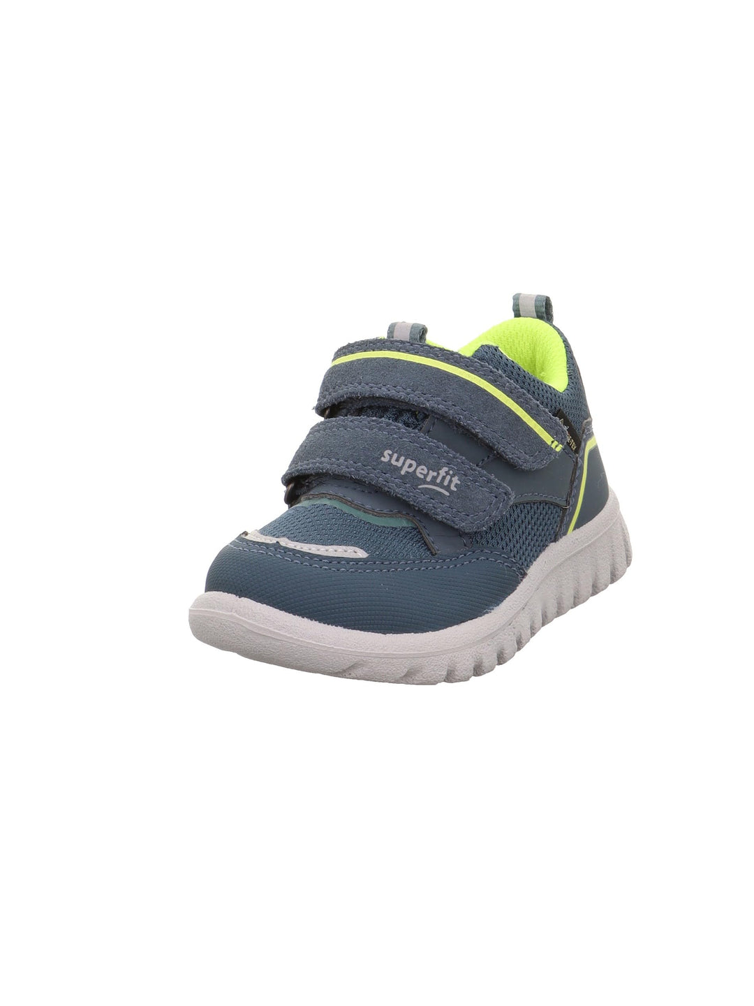 Superfit Jungen SPORT7 MINI leicht gefütterte Gore-Tex Sneaker 20 EU Schmal Blau Gelb 8050, 20 EU Sc