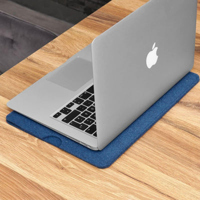 CoverKingz Filz Hülle für Apple MacBook Air 13.6 Zoll (M2) - Notebook Tasche handgefertigt aus Wollf