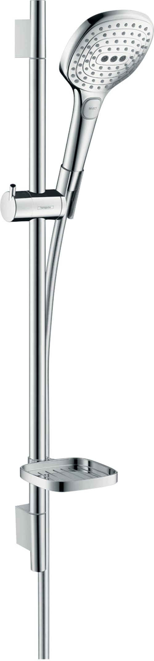 hansgrohe Raindance Select E 120 Duschset 0,65m, 3 Strahlarten, Chrom
