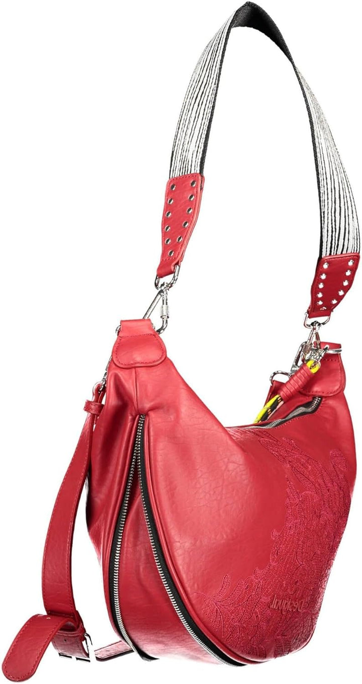 Desigual Damen Bols_Rising Kuwait Umhängetasche Rot, Rot