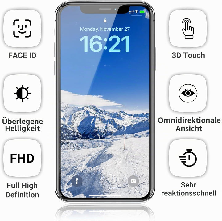 GOLDWANGWANG Display für iPhone 11 Bildschirm Ersatz 6,1 Zoll LCD Display 3D Touch Screen Digitizer