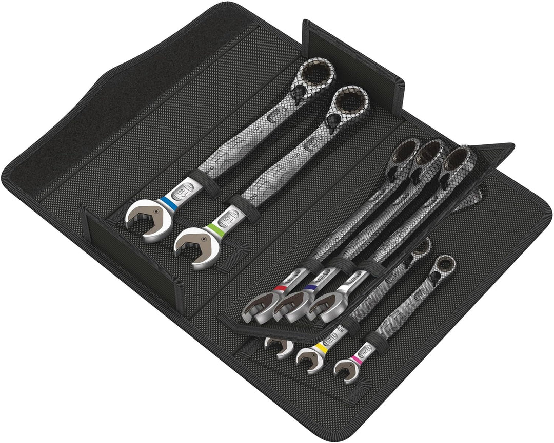 Wera 05020091001 6001 Joker Switch 11 Set 1, Maul-Ringratschenschlüssel-Satz, metrisch, 11-teilig 11