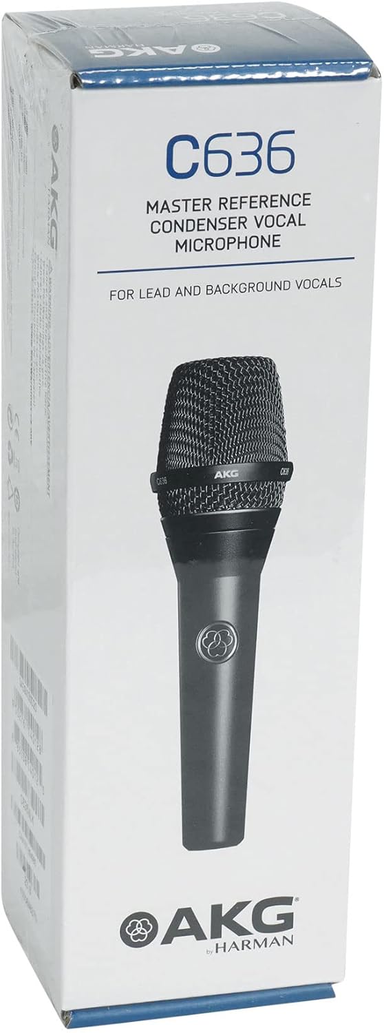 AKG C636 Gesangsmikrofon Schwarz, C636