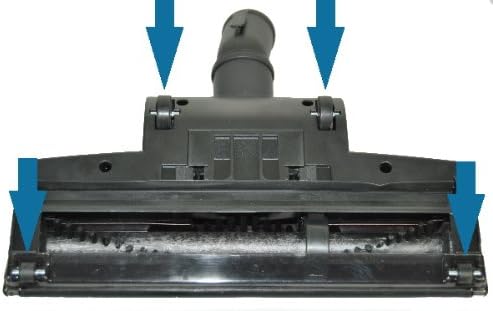 Turbodüse Bodendüse ROT Turbobürste geeignet für Miele CAT &amp; DOG Special 5000 35mm Anschluss