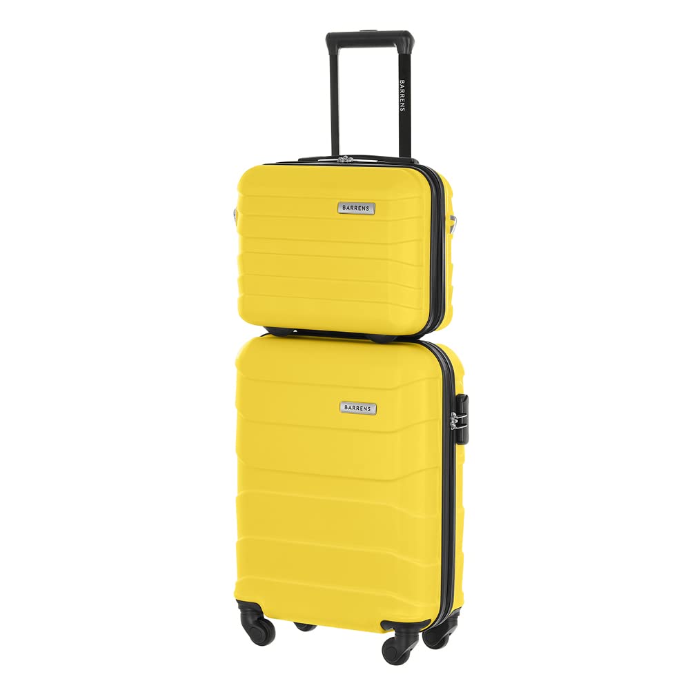 BARRENS Kabinenkoffer + Reisekosmetikkoffer Set | Handgepäck | Kabinenkoffer 55x40x20cm 34l | Kosmet