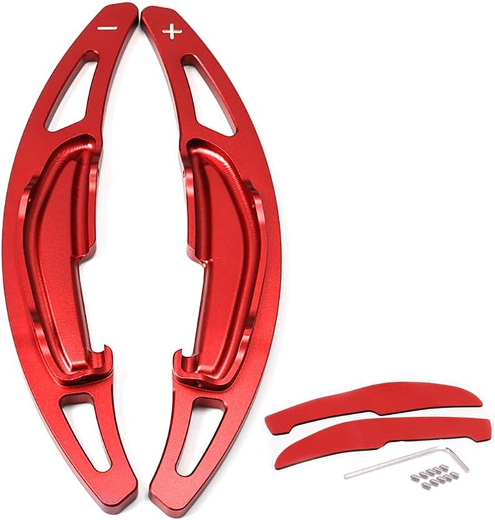 HIBEYO 2 Stücke Lenkrad Schaltwippen Verlängerung Paddles Lenkrad für BMW M2 M3 M4 M5 X5M X6M F87 F8