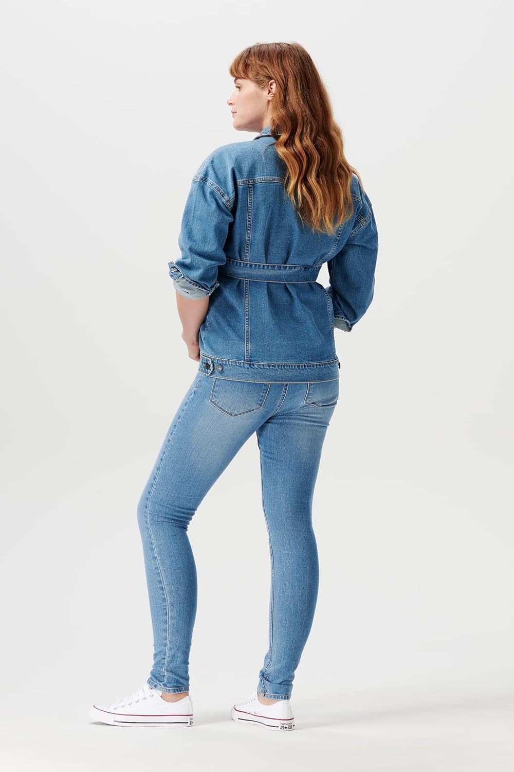 Noppies Damen Jacket Budapest Long Sleeve Strickjacke 38 Aged Blue - P144, 38 Aged Blue - P144