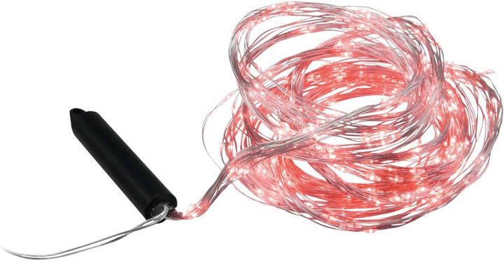 Eurolite 360er LED-Lichtbündel Länge 3 m Rot | LED-Lichterkette, IP44 | Dekorative und stimmungsvoll