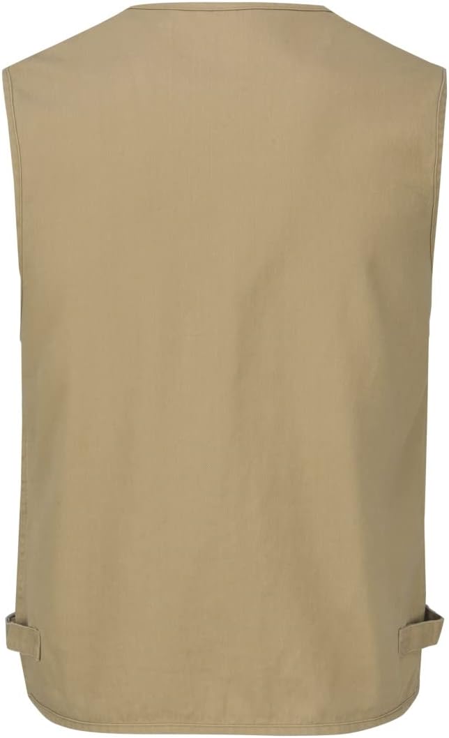 YOUTHUP Anglerweste Herren Outdoor Weste Multi-Tasche Ärmellose Jagd Herrenwesten Leicht Safari Wand