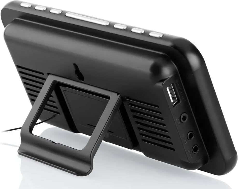 HYUNDAI Radiowecker HYURAC521 I LED Display I Digitaler FM/AM Tuner I Wecker I Radio I Snooze