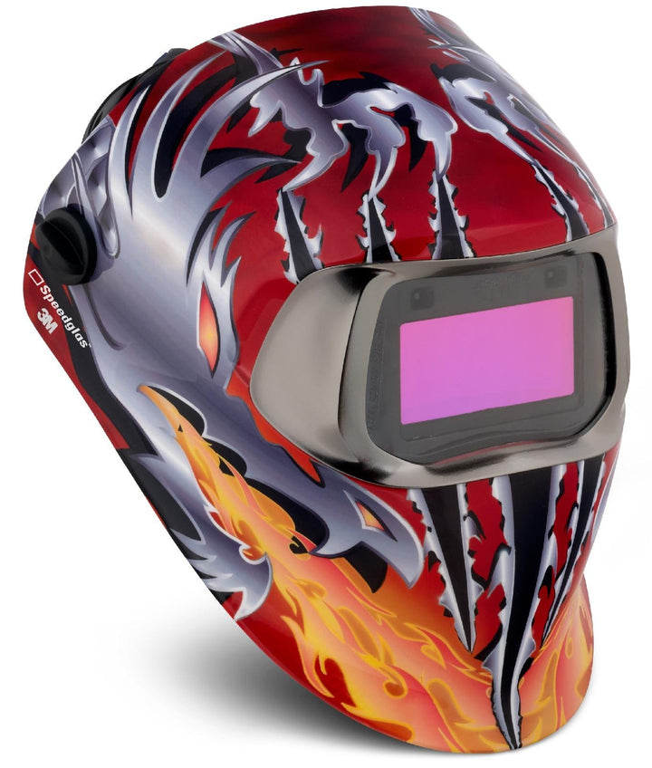 3M Speedglas 100V Razor Dragon, Schweissmaske, H752420 Multicolor (Razor Dragon), Multicolor (Razor