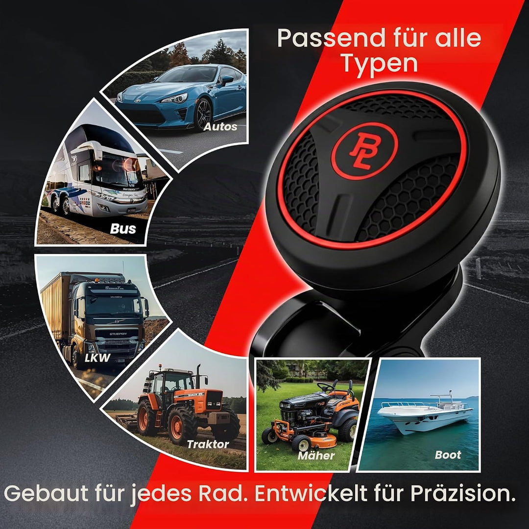 Mzone BL 4347608159 Silicon Black Platinum Power Handle Autolenkrad Selbstmord Spinner Zubehörteil K