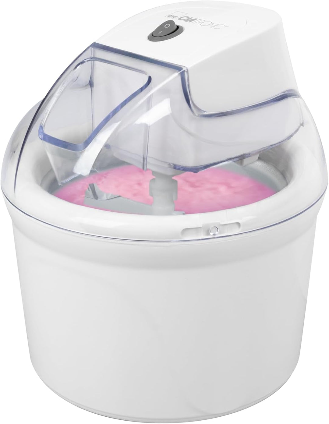 Clatronic Eismaschine/Softeismaschine/Speiseeismaschine ICM 3764 für Eiscreme/Sorbet/Frozen Yoghurt/
