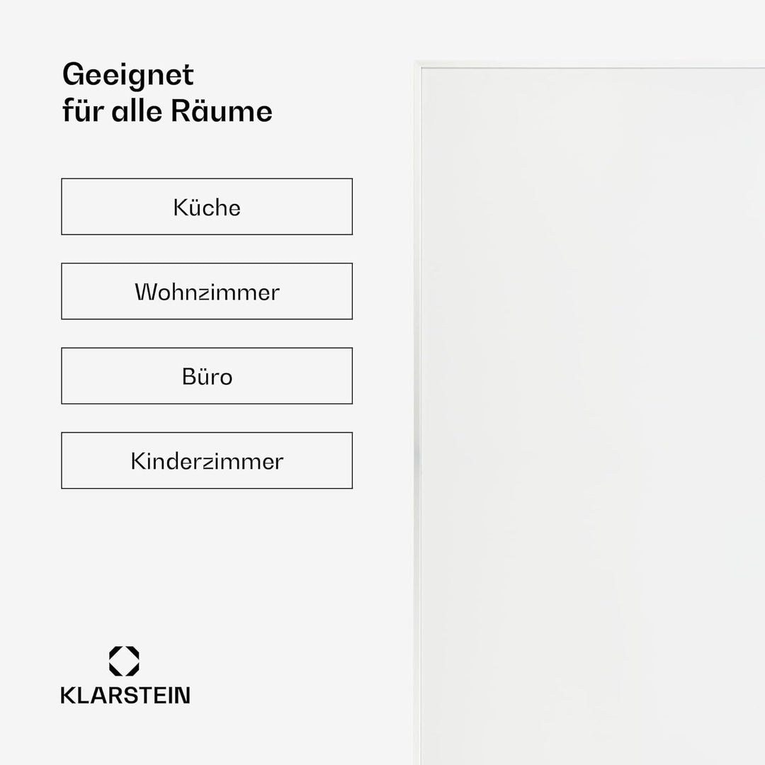 Klarstein Infrarotheizung mit Thermostat, 720W Elektroheizung, Smart Home Infrarotheizung zur Wandmo